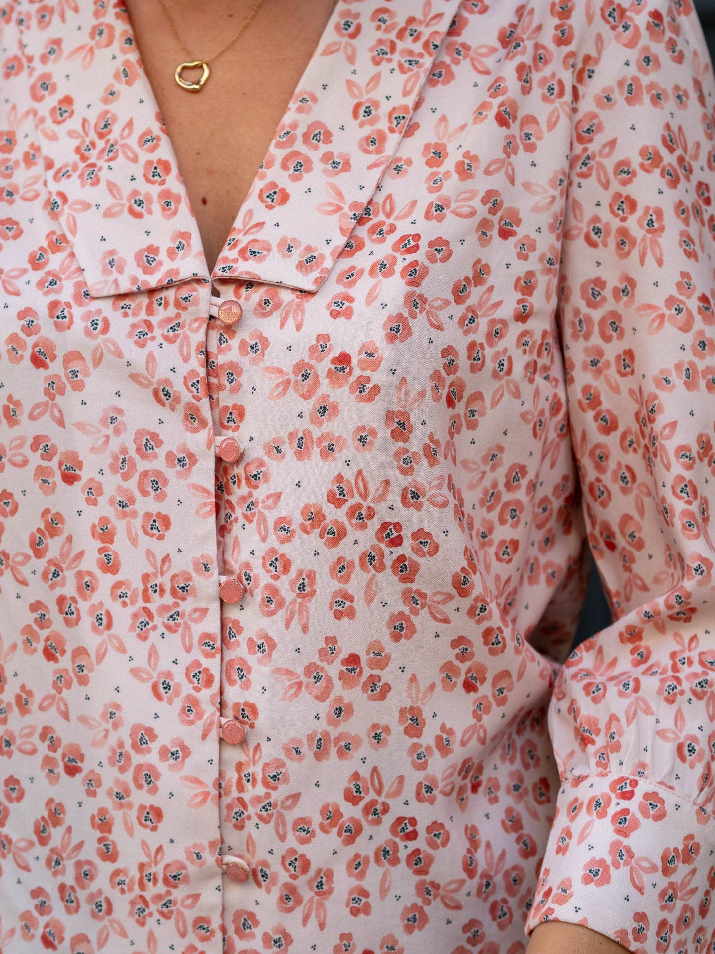 Viscose FELINE FLORA - LISE TAILOR- par 10 cm