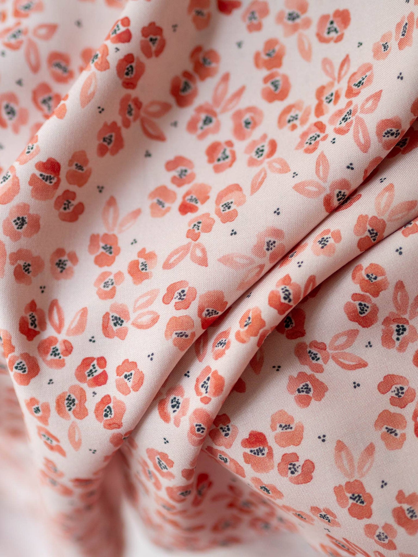 Viscose FELINE FLORA - LISE TAILOR- par 10 cm