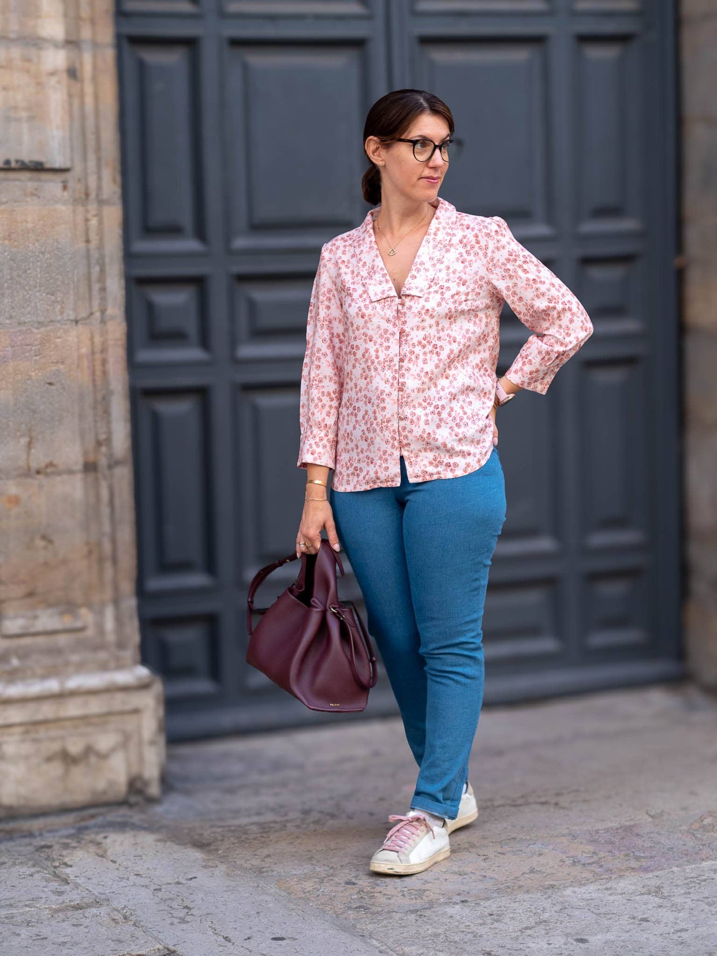 Viscose FELINE FLORA - LISE TAILOR- par 10 cm