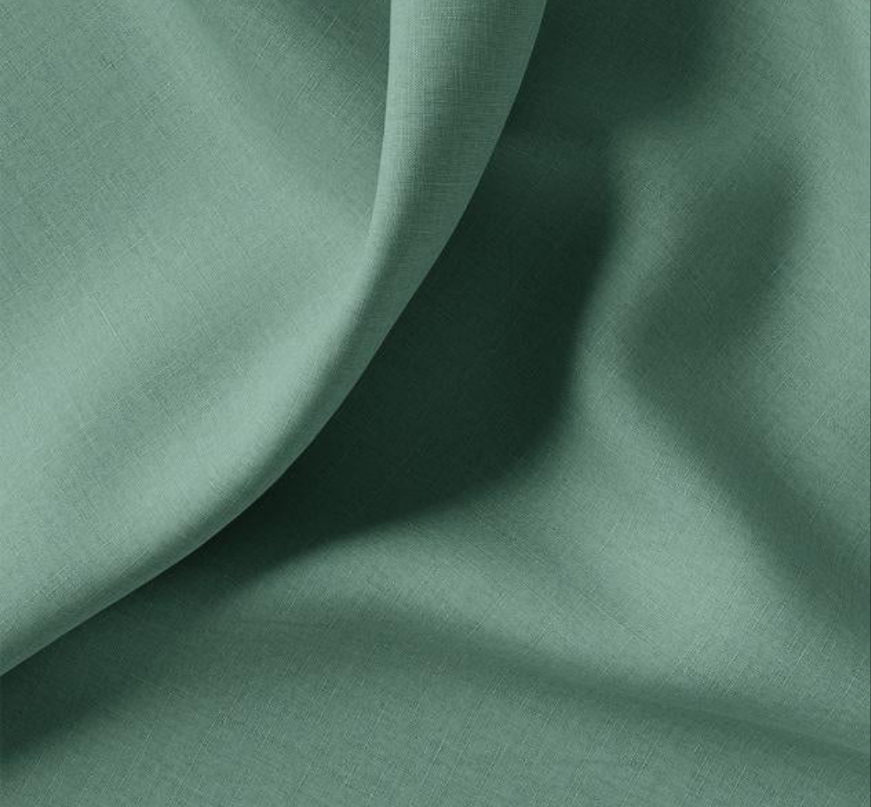 Tissu Coton TOILE UNIE THYM 10 x 150 cm