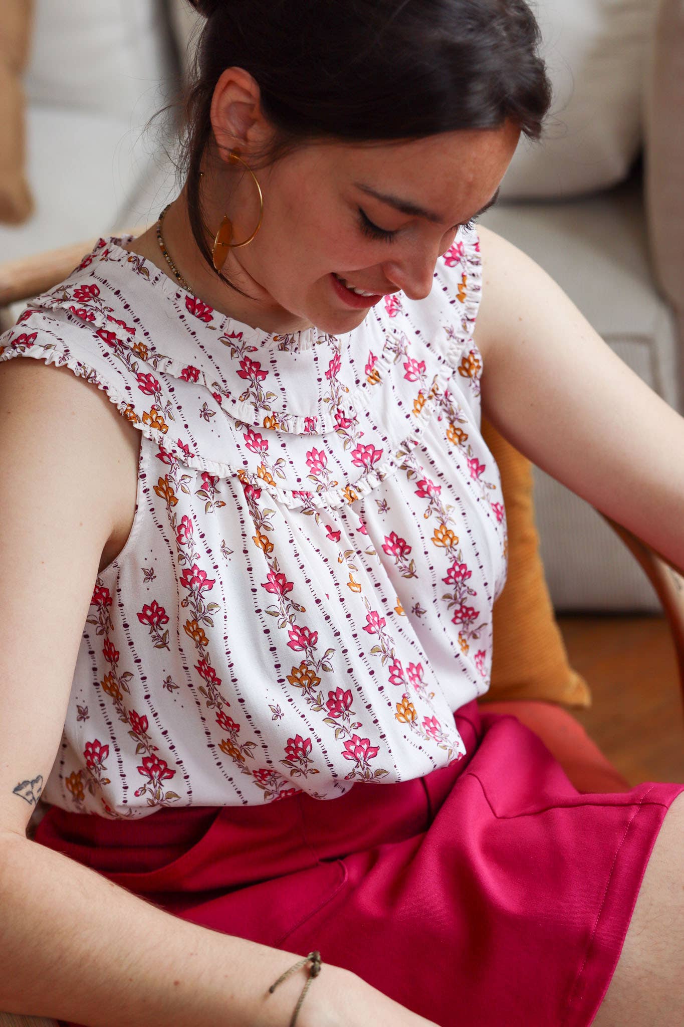 Viscose LAUREN - LISE TAILOR par 10 cm