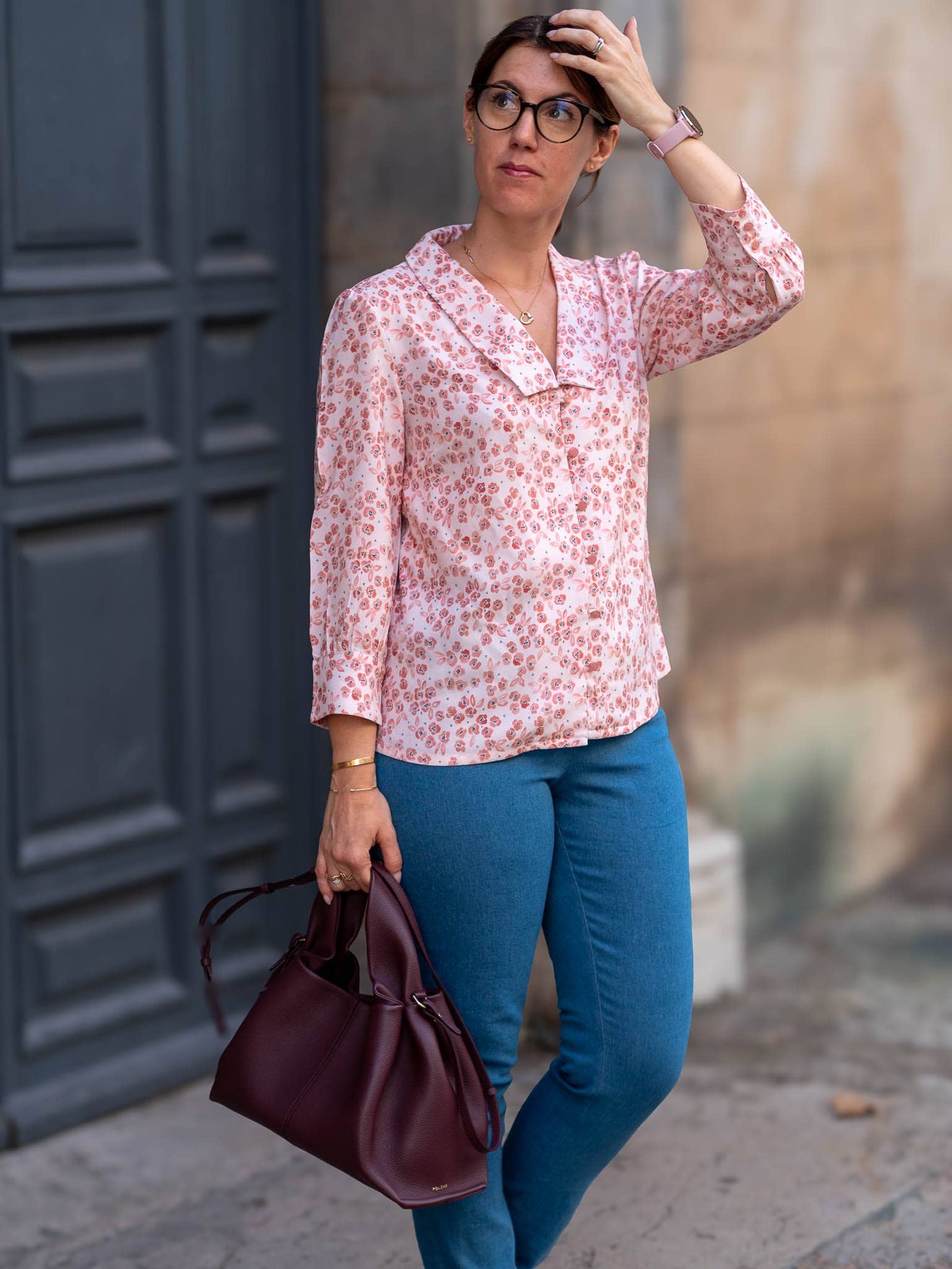 Viscose FELINE FLORA - LISE TAILOR- par 10 cm