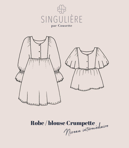 Patron couture - Blouse Crumpette