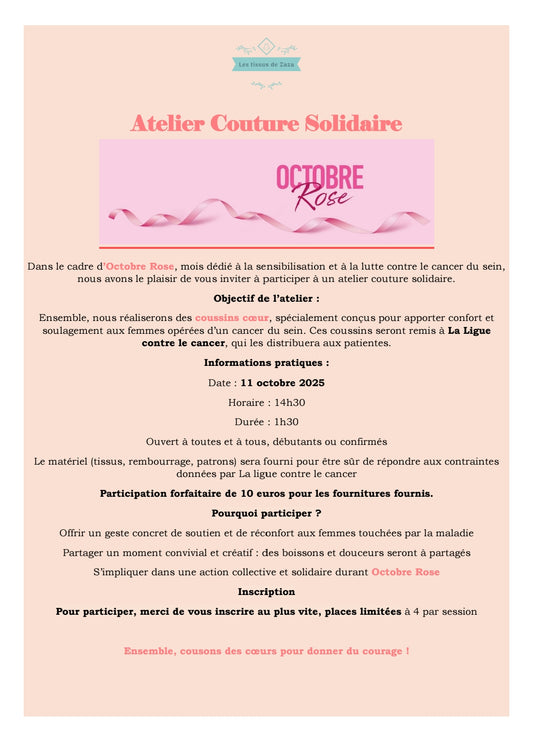 Atelier Octobre Rose