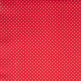 Tissu Coton PISELLI Rouge  10 x 150 cm