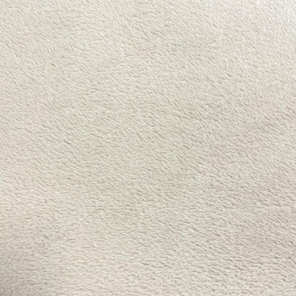 Maille peluche Ecru 10 x 150 cm