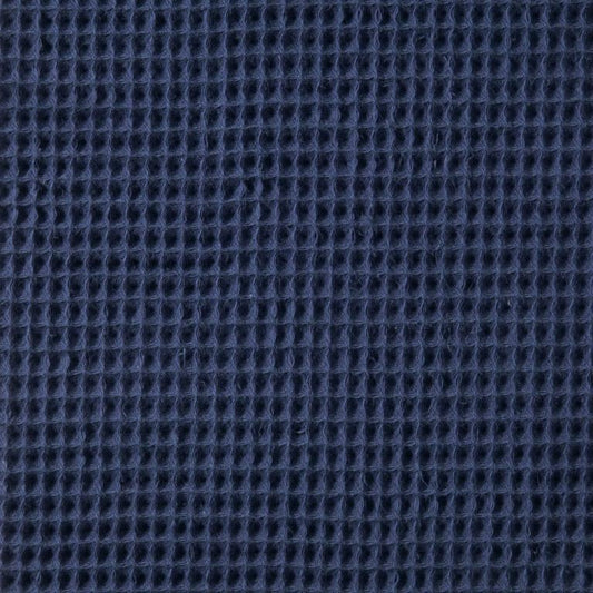 Tissu Nid d'abeille Indigo 10 x 150 cm