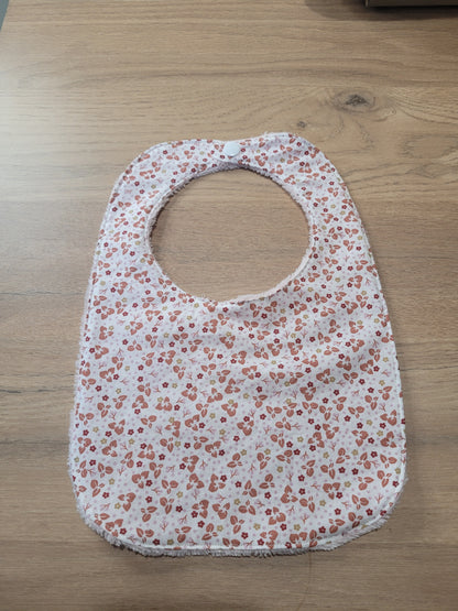 Bavoir bébé en coton et micro-éponge bambou - 5 motifs disponibles